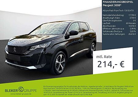 Peugeot 3008 Allure Pack PureTech 130 EAT8