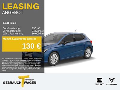 SEAT Ibiza 1.0 TSI DSG FR KAMERA NAVI LED ACC