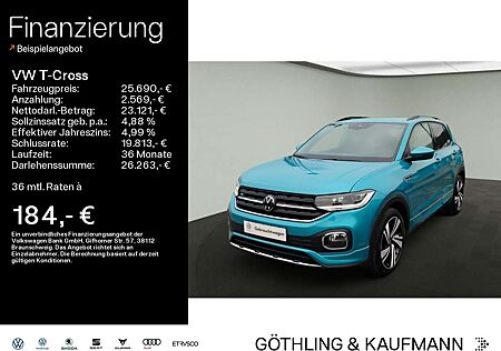 VW T-Cross Volkswagen 1.5 TSI DSG R-Line *LED*NAVI*18"*