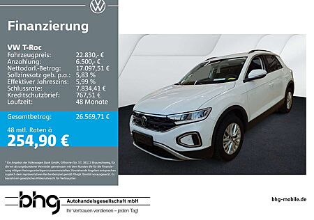 VW T-Roc Volkswagen 1.0 TSI OPF Life