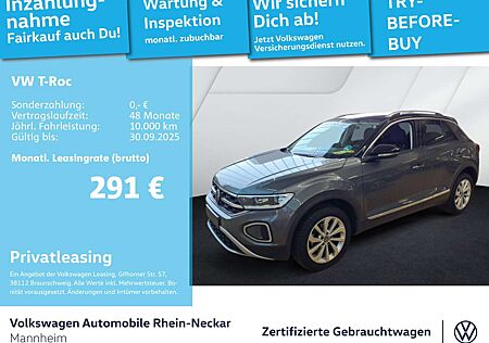 VW T-Roc Volkswagen Style 1.5 TSI DSG LED Navi AHK uvm