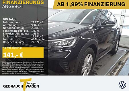 VW Taigo Volkswagen 1.0 TSI LIFE PANO AHK LED VIRTUAL