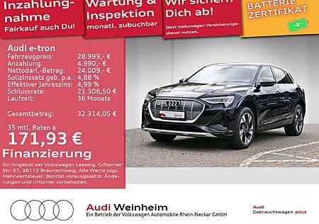 Audi e-tron 50 S-Line quattro Kamera Presense Li