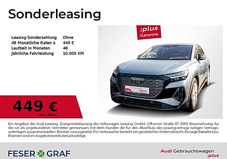Audi Q4 e-tron Sportback 45 e-tron S line /Matrix/Navi+/AHK/Kamer