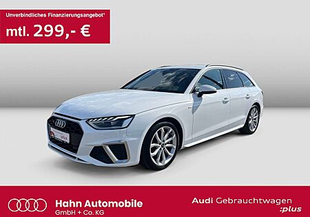 Audi A4 40TDI qua S-Line S-Trc AHK LED Navi Sit