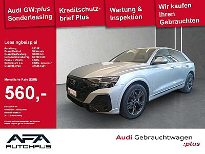 Audi Q8 45 TDI qu. tiptr. Luft*AHK*360°*Opt.Schwarz
