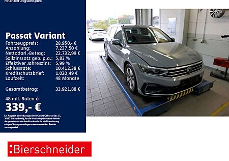 VW Passat Variant Volkswagen 1.4 TSI DSG GTE AHK MATRIX STAND