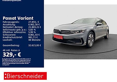 VW Passat Variant Volkswagen 1.4 TSI DSG GTE AHK MATRIX STAND