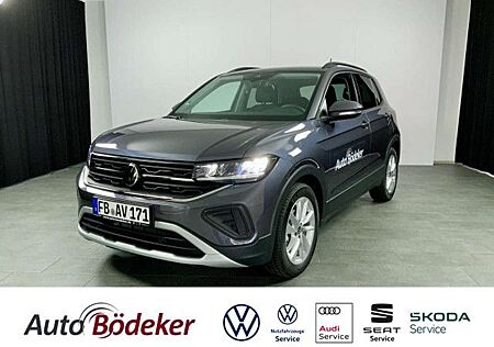 VW T-Cross Volkswagen 1.0 l TSI Life 6-Gg. LED Klima el. Fenster