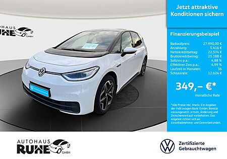 VW ID.3 Volkswagen Pro Performance 150 kW 58 kWh MATRIX-LED