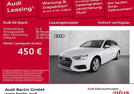 Audi A4 Advanced 35 TDI S tr. PDC RFK LED NAVI