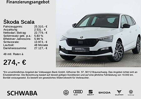 Skoda Scala Monte Carlo 1.5 TSI DSG *PANO*LED*GRA*17"*