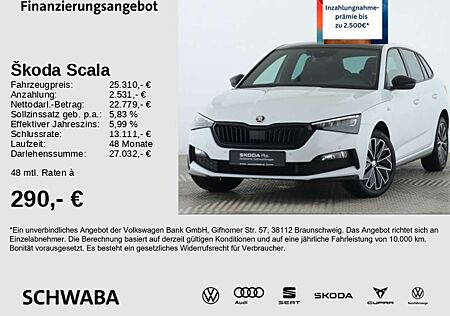 Skoda Scala Monte Carlo 1.5 TSI DSG *PANO*LED*GRA*17"*