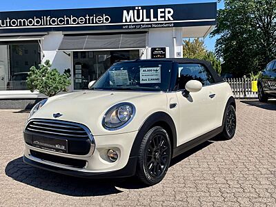 MINI Cooper Cabrio ONE CABRIO Klimaautomatik!+NAVIGATION+LEDER-Sportlenkrad+LED Ambiente+Tempomat+Sitzheizung +2.HAND