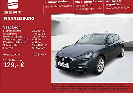 Seat Leon Style Edition 1.5 eTSI DSG LED NAVI KEYLESS