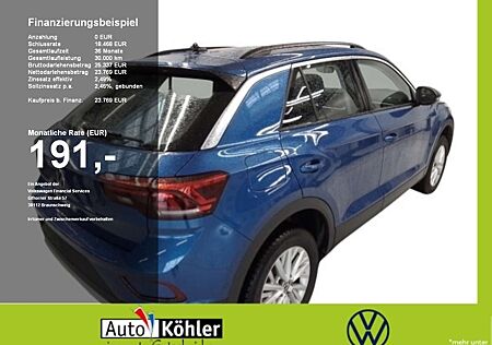 VW T-Roc Volkswagen Life TSi CarPlay+LED+Navi+Virt+PDC+Kamera