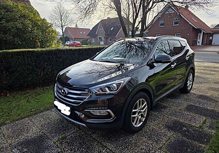 Hyundai Santa Fe blue 2.2 CRDI 4WD Automatik Premium