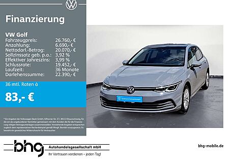 VW Golf Volkswagen 1.0 eTSI OPF DSG Life PanoDach MatrixLED HU