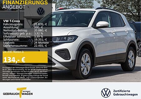 VW T-Cross Volkswagen 1.0 TSI DSG LIFE NAVI LED SITZH VIRTUAL