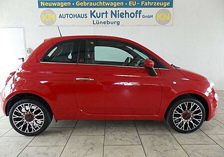 Fiat 500 RED + Glasdach + ALU + Ganzjahresreifen