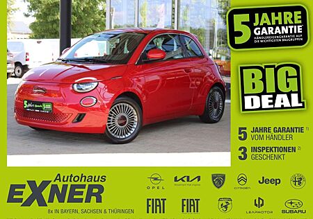 Fiat 500E RED - 23,8 kWh Navi+KlimaA+LM+PDC+AUT+SpurH