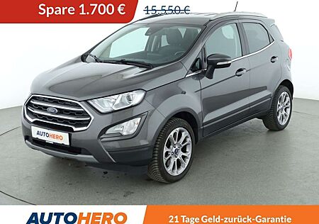 Ford EcoSport gebraucht kaufen Ford EcoSport 1.0 EcoBoost Titanium Aut.*TEMPO*CAM*PDC*SHZ*