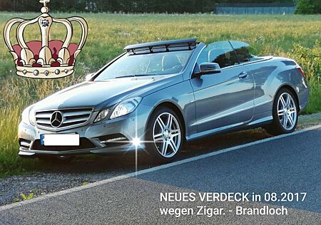 Mercedes-Benz E 200 CGI Cabrio Blue Eff. AMG-LINE CAM NAVI LEDER