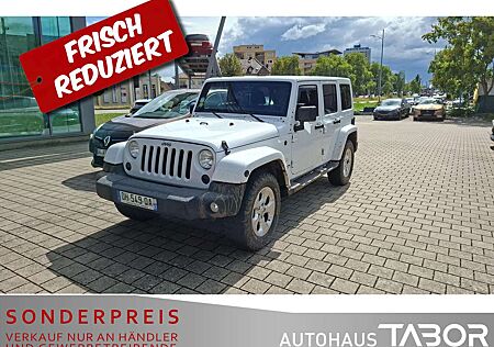 Jeep Wrangler gebraucht kaufen Jeep Wrangler 2.8 CRD Aut. Unlimited Sahara Dual-Top