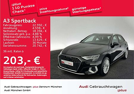 Audi A3 40 TFSI e S tronic advanced Virtual