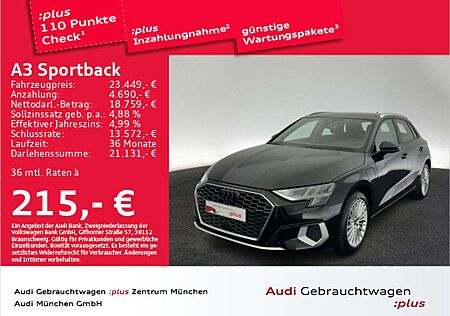 Audi A3 40 TFSI e S tronic advanced Virtual