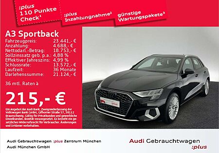 Audi A3 40 TFSI e S tronic advanced Virtual