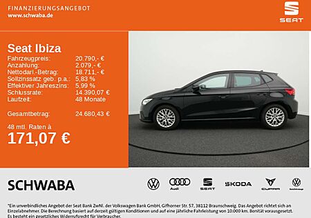 Seat Ibiza FR-Line 1.0 TSI DSG LED*NAV*GRA*R-KAM*17"