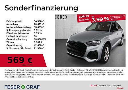 Audi Q5 Sportback 40 TFSI qu.S-line Stronic,Matrix,Pano,AZ