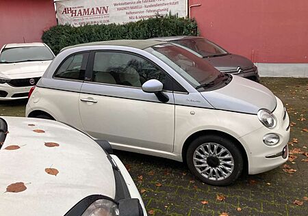 Fiat 500C -Cabrio-DolceVita-Bicolore-Leder-1HD-DAB-PDC