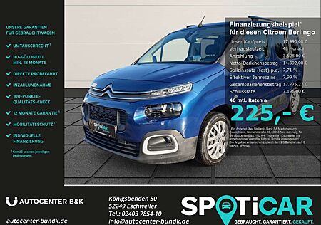 Citroën Berlingo Citroen M PureTech 110 SHINE SHZ GJR Apple CarPlay Android