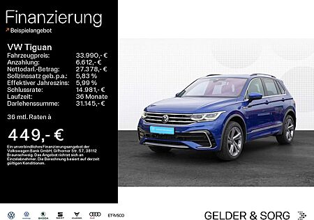 VW Tiguan Volkswagen R-Line 2.0 TDI 4x4*Pano*Stand*RFK*HuD*AHK