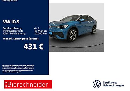 VW ID.5 Volkswagen Pro AHK PANO MATRIX HuD 360