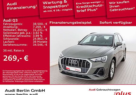 Audi Q3 S line 35 TDI S tr. NAVI RFK VIRTUAL LED