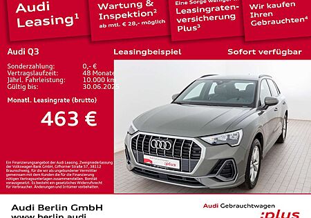 Audi Q3 S line 35 TDI S tr. NAVI RFK VIRTUAL LED