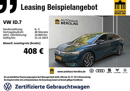 VW ID.7 Volkswagen Pro *IQ-MATRIX*AHK*360°*ACC*NAV*WärmeP*