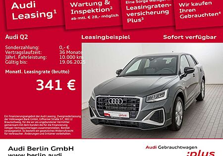 Audi Q2 S line 35 TFSI S tr. AHK STDHZG LED PDC