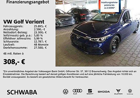 VW Golf Variant Volkswagen Golf VIII Variant Life 1.5 TSI *ACC*AHK*8-fach*