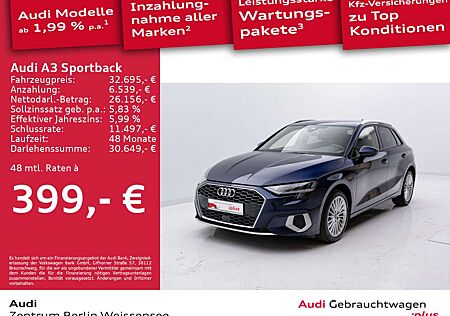 Audi A3 35 TDI S-TRO*ADVANCED*LED*RFK*NAVI*
