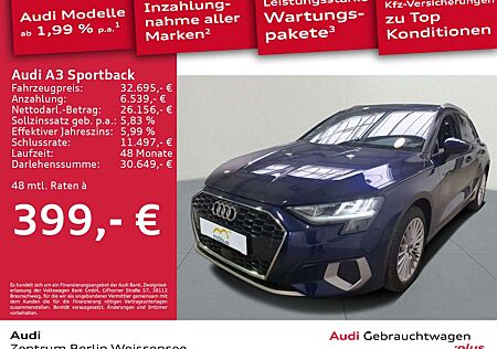 Audi A3 35 TDI S-TRO*ADVANCED*LED*RFK*NAVI*