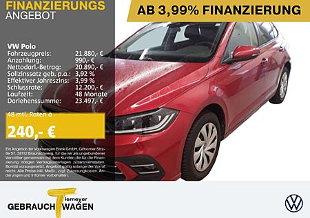 VW Polo Volkswagen 1.0 TSI DSG STYLE IQ.LIGHT NAVI KAMERA AHK