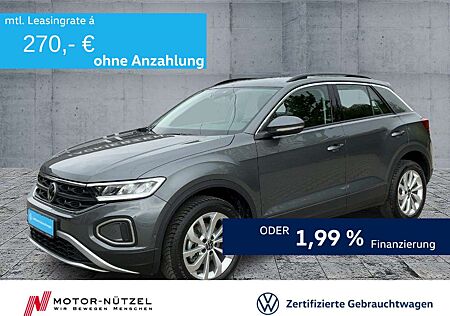 VW T-Roc Volkswagen 1.0 TSI LIFE 5J.GAR+LED+NAVI+DAB+SHZ+17Z.