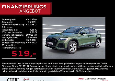 Audi Q5 Sportback 50 TFSI e qu NAVI virt 20" advanced