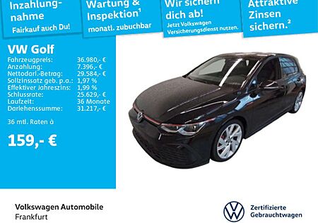 VW Golf GTI Volkswagen Golf VIII 2.0 TSI DSG GTI Navi IQ.Light DCC DAB+