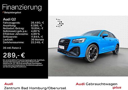 Audi Q2 35 TFSI S line*Matrix*Alu*PDC* Connect*Ka