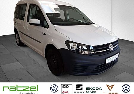 VW Caddy Volkswagen Trendline 5-Sitzer KR 1.0 TSI+KLIMA+PDC